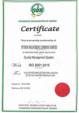 NIS ISO 9001: 2015